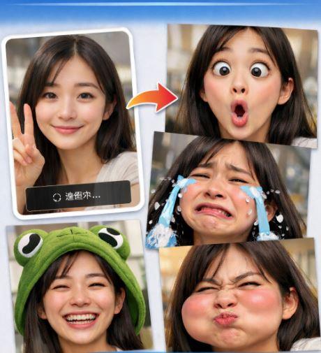 精選 6 在Google Photos推出全新AI生成功能「Me Meme」,讓使用者能將自拍照片瞬間轉換成爆笑Meme圖像。(圖/AI生成示意圖)