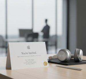 Apple近日向部分內容創作者發出邀請，參加一場名為「Apple Experience」的多日活動。（圖／AI生成）