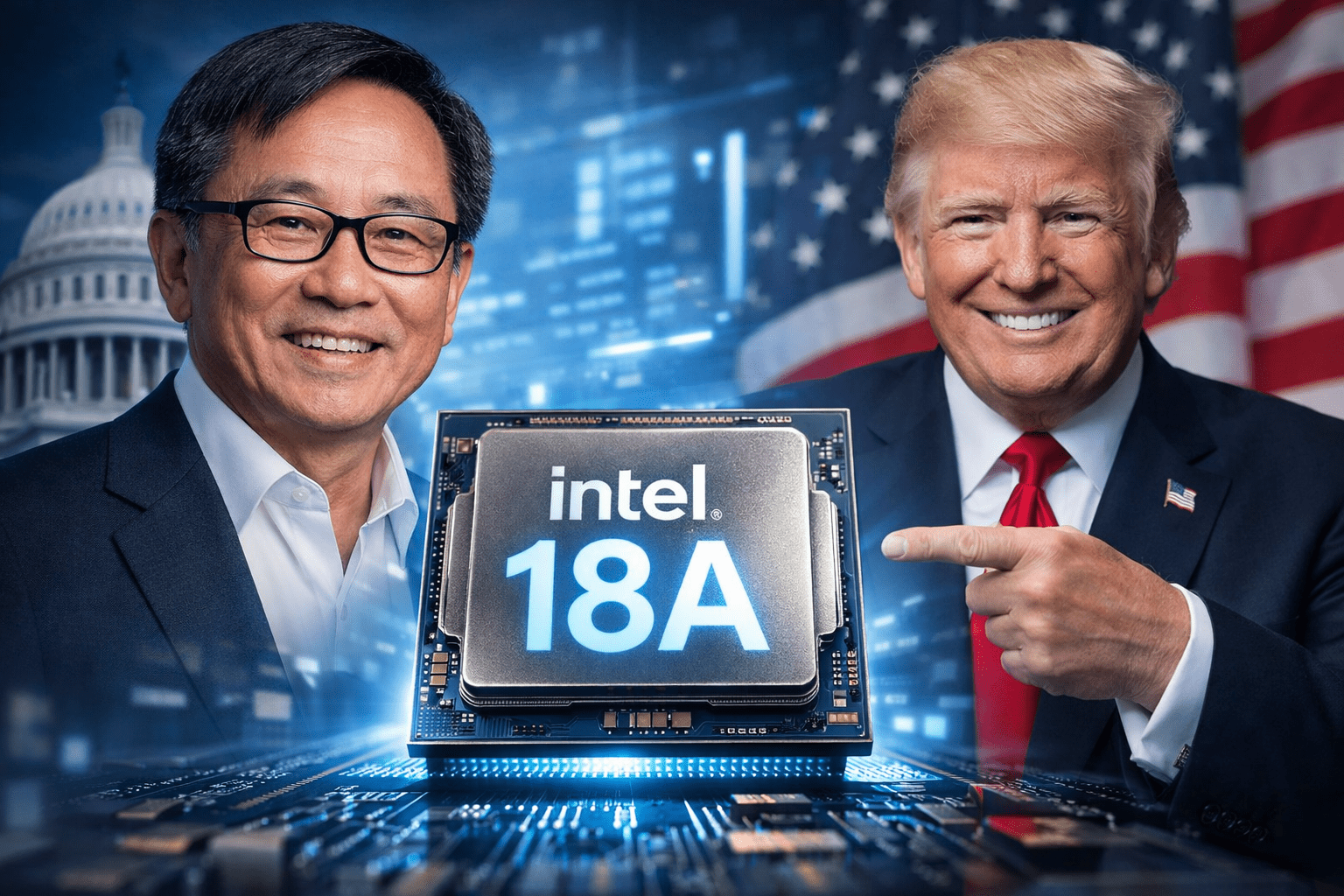 連川普都大推的英特爾18A製程 執行長陳立武的政策布局浮上檯面 1 ChatGPT Image 2026年1月12日 上午10 19 29