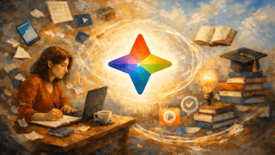 Gemini的引導式學習與傳統的學習應用程式不同，不需要遵循固定的學習路徑，也不需要在多個工具中追蹤學習進度。（圖／AI生成）