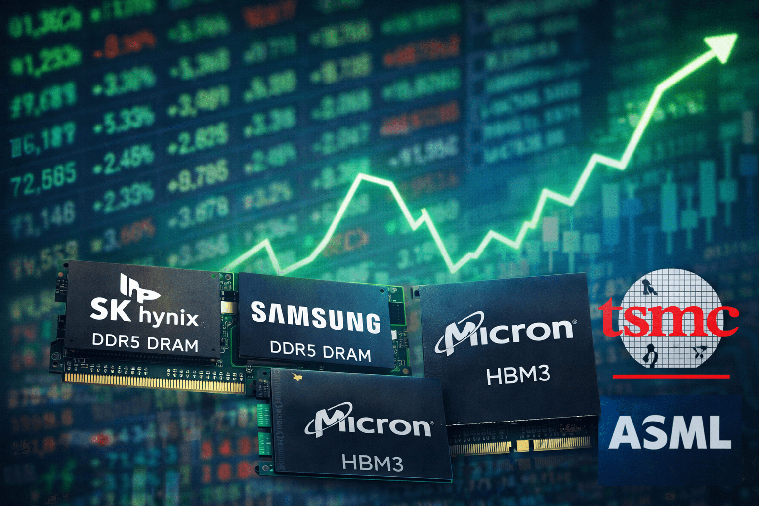 AI需求推升記憶體行情 三星、SK海力士領軍半導體股全球大漲 1 ChatGPT Image 2026年1月7日 下午02 13 42