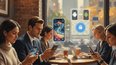 iOS 26.3 測試版這次更新主要著重於 iPhone 和安卓裝置之間的互通性，以及對第三方智慧手錶的支援。（圖／AI生成）