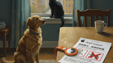 蘋果並非試圖控制我們如何使用自己擁有的產品，而只是想提醒它的一個限制：AirTag 的追蹤效能並不出色。這是其設計初衷：這是產品特性，而非缺陷。（圖／AI生成）