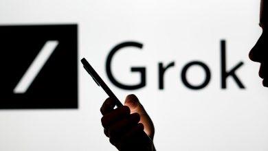 Grok is an artificial intelligence chatbot associated with the social network X 123rf