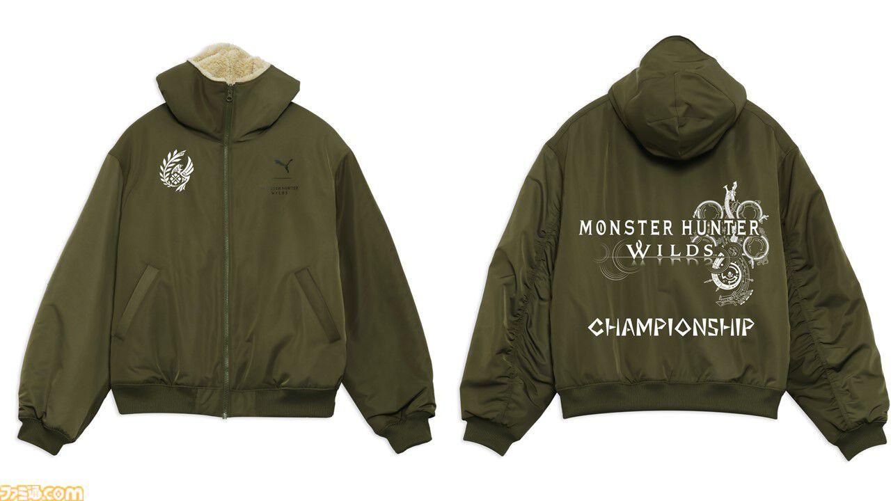 PUMA 聯名 MONSTER HUNTER WILDS 特別錦標賽披肩夾克