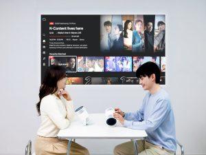 Samsung TVs and Displays Freestyle Samsung Unveils The Freestyle Ahead of CES 2026 dl1