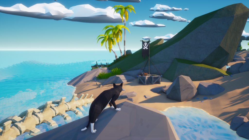 精選 2 奔跑、跳躍、在岩石上蹦跳、喵喵叫,做各種貓咪該做的事。(圖/取自Steam)