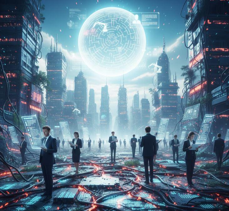 精選 3 今年的職缺競爭異常白熱化,求職過程可能比以往更漫長、更難掌握。(圖/AI生成)