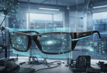 三星傳出與Google緊密合作，計畫推出2款不同的智慧眼鏡產品。示意圖。（圖／AI生成）