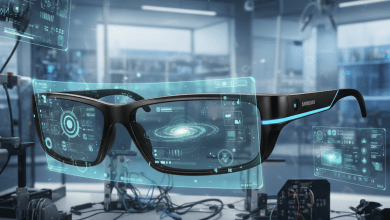 三星傳出與Google緊密合作，計畫推出2款不同的智慧眼鏡產品。示意圖。（圖／AI生成）