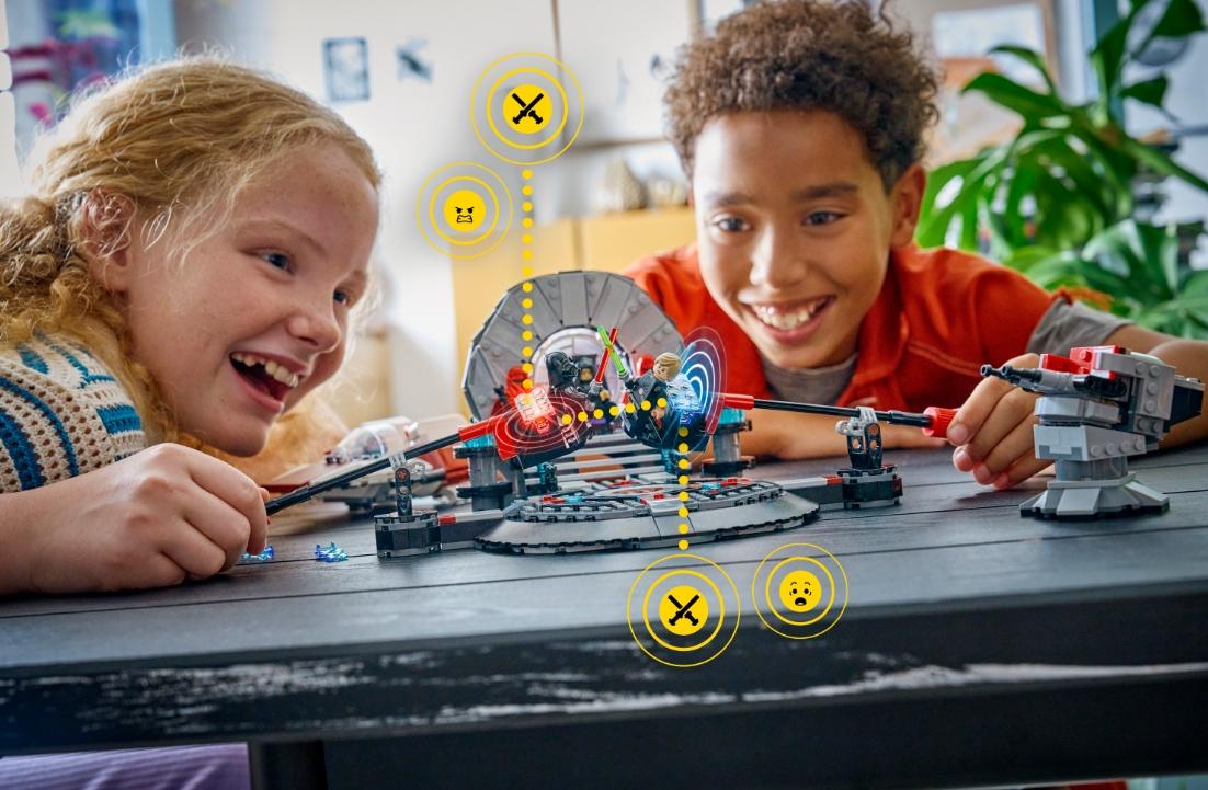 樂高®星際大戰™ SMART Play™：王座室決鬥與A翼戰機