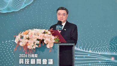 2026行政院科技顧問會議 卓榮泰:積極推動AI落地應用與前瞻科技 5 行政院長卓榮泰出席2026行政院科技顧問會議閉幕典禮。(圖/行政院提供)