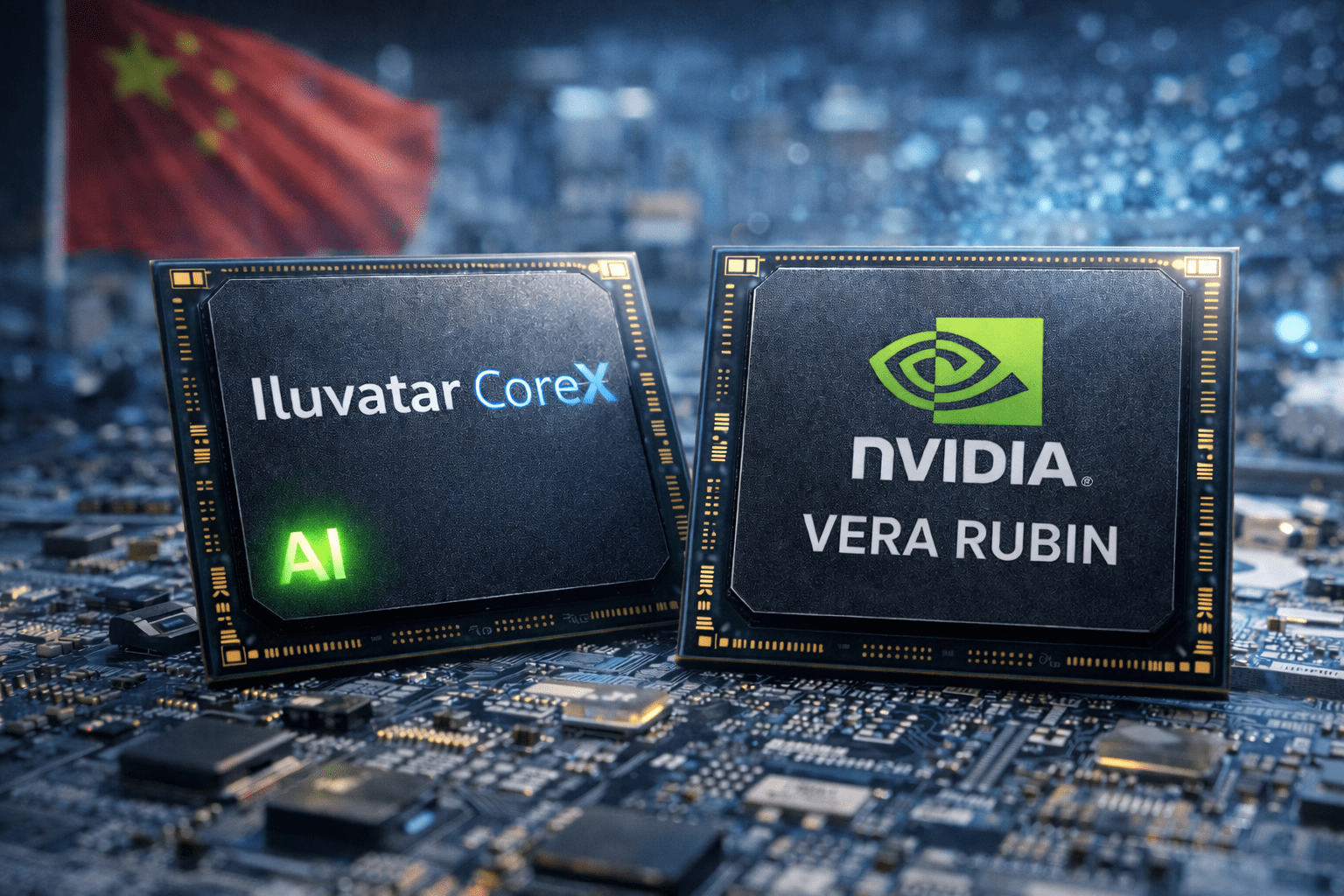 高科技晶片對決