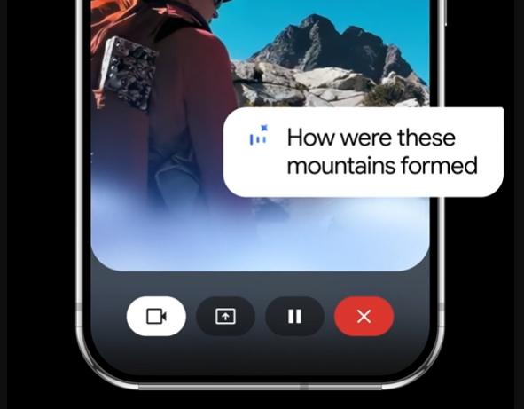 類似聊天氣泡?Android手機的Gemini Live將像一顆「懸浮膠囊」飄在螢幕上 1 (圖/擷取自Google Gemini官方部落格)