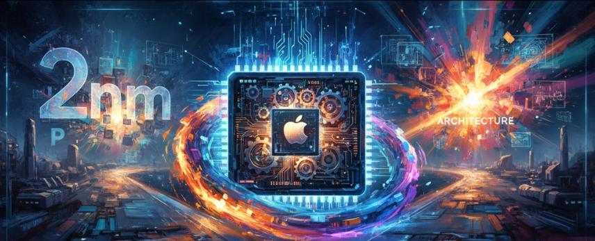 據報導，高通和聯發科將採用新的 2nm N2P 製程來對抗蘋果；M6 可能仍將採用 N2 製程以節省製造成本。（圖／AI生成）