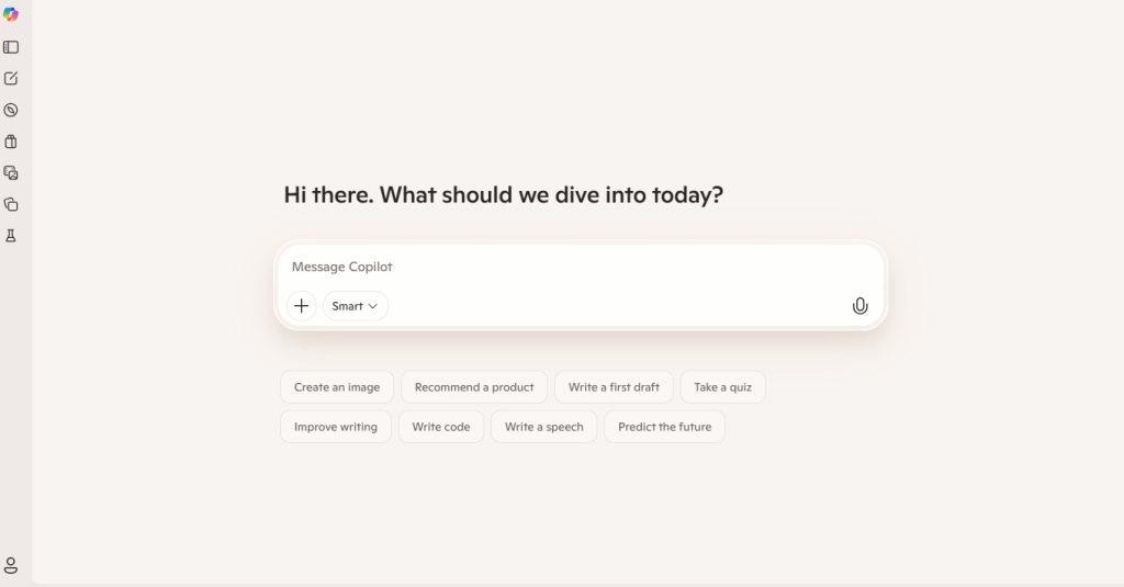 做PPT不再熬夜!實測5款AI簡報神器 優缺點一次看 5 (圖/擷取自Microsoft Copilot官方網站)