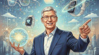 庫克表示「人工智慧是我們一生中最具深遠意義的機會之一」，並指出「沒有哪家公司比蘋果更有能力讓我們的客戶以深刻而有意義的方式使用人工智慧。」（圖／AI生成）