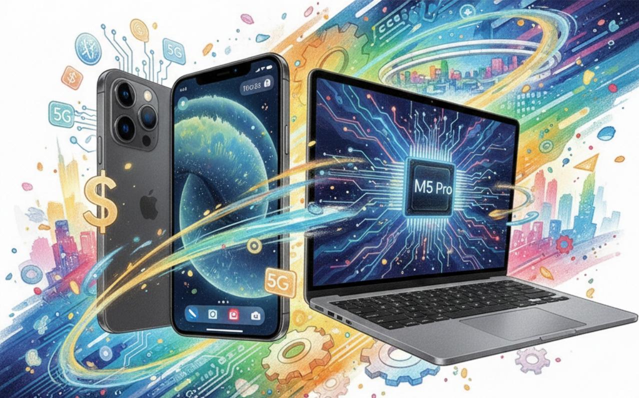 iPhone 17e 預計將保留 6.1 吋OLED 螢幕，拋棄了老舊的瀏海螢幕設計，轉而採用動態島設計。（圖／AI生成）