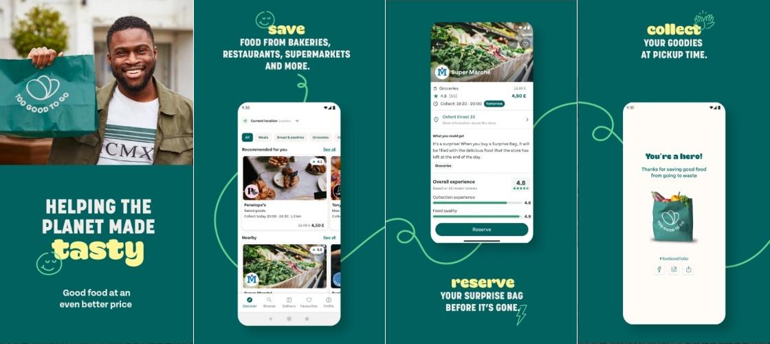 【懶人包】從剩食盲盒到植物通靈!精選5款怪奇App開拓你的數位體驗 4 Too Good To Go 讓使用者能以實惠的價格享用美味佳餚,同時為地球做出貢獻。這款排名第一的減少食物浪費的應用程序,可以幫助您節省來自本地商店、咖啡館、超市、餐廳和頂級品牌的美味但未售出的零食、餐食和食材——而且價格實惠。(圖/擷取自App Store)