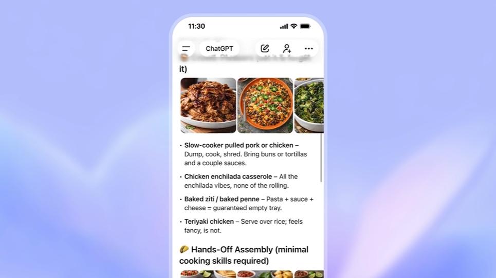 OpenAI開始測試廣告。（圖／AI生成）