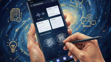 如果你在錄製語音備忘錄的同時用 S Pen 書寫，應用程式會自動將書寫內容與語音同步，可輕鬆查看錄製語音備忘錄時寫下的內容。Galaxy AI 驅動的自動格式化功能，可以輕鬆格式化你的思路，並為其添加標題等結構化元素，以簡潔明了的方式呈現資訊。（圖／AI生成）