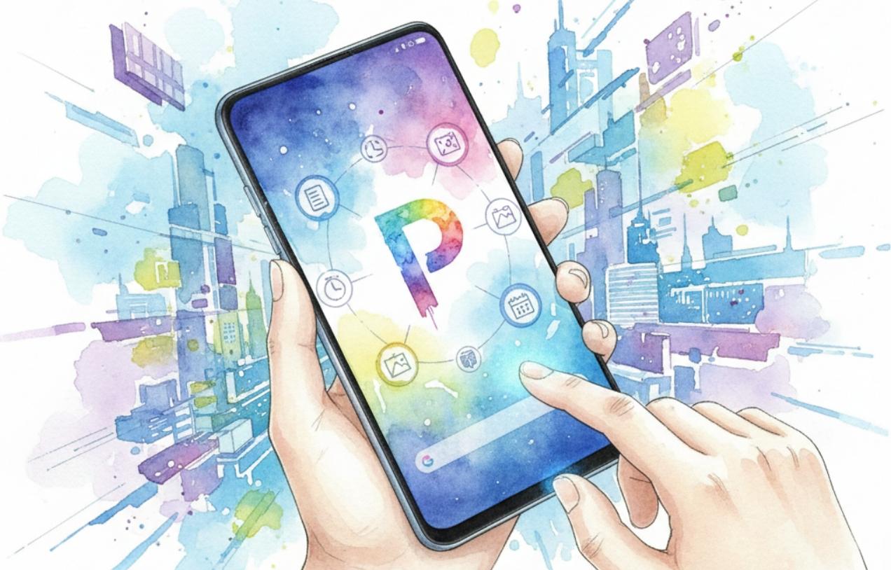 三星宣布，其下一代旗艦 Galaxy 設備（即 Galaxy S26 系列）將支援多智能體運算並整合 Perplexity演算法。Perplexity 不僅將成為 Bixby 網路搜尋功能的一部分，而且據三星稱，它還將嵌入到多個第一方應用程式中，包括備忘錄、時鐘、圖庫、日曆和提醒事項。（圖／AI生成）