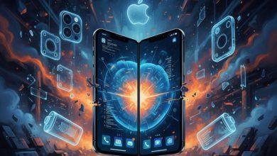 很多人都在等待看似不可避免的零件洩漏或機身模型曝光，自2021年以來，供應鏈方面也一直難以就蘋果首款可折疊產品達成協議。（圖／AI生成）