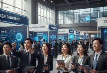 勞動部勞動力發展署桃竹苗分署於2月份舉辦大型徵才活動，其中包含多家科技業重量級企業。（圖／AI生成）