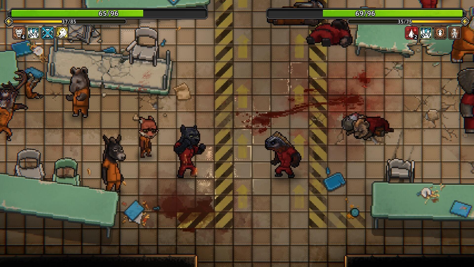 越獄該智取還是強行突破?《動物迷城》Switch體驗版上線 你能助其洗刷冤屈嗎 2 結交個性十足的囚犯,在多方博弈中找出生機。臥底警察黑豹鮑勃現已登場,快來體驗這場精彩的CRPG冒險吧!(圖/取自Steam)