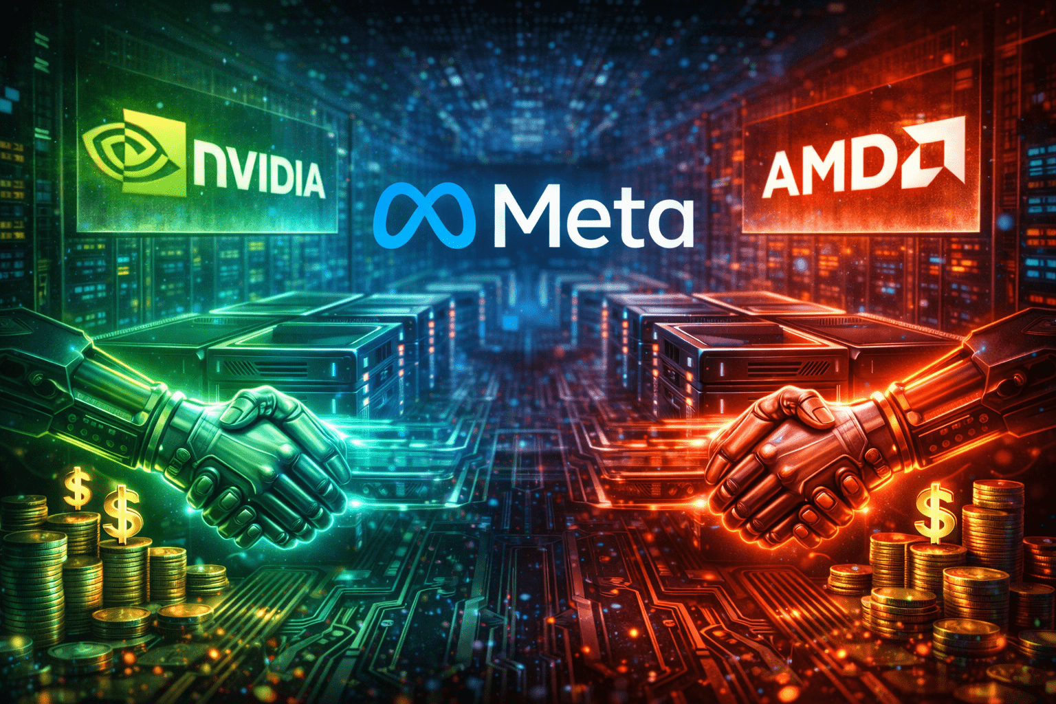 Meta再簽AI晶片大單 攜手AMD部署6GW GPU、可取得近一成持股 1 ChatGPT Image 2026年2月26日 下午05 02 37