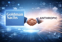 高盛與Anthropic合作，開發由AI驅動的自動化代理（Agents）。（圖／AI生成）