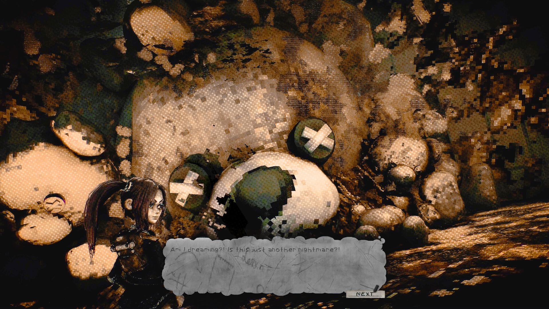  你身處巨人的世界，卻只是個渺小的孩子。戰鬥並非關乎成為超級英雄，而是關乎力量與絕望。（圖／取自Steam）