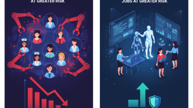 AI對職場造成顛覆性影響，而其中最脆弱的群體之一正是女性勞工。（圖／AI生成）