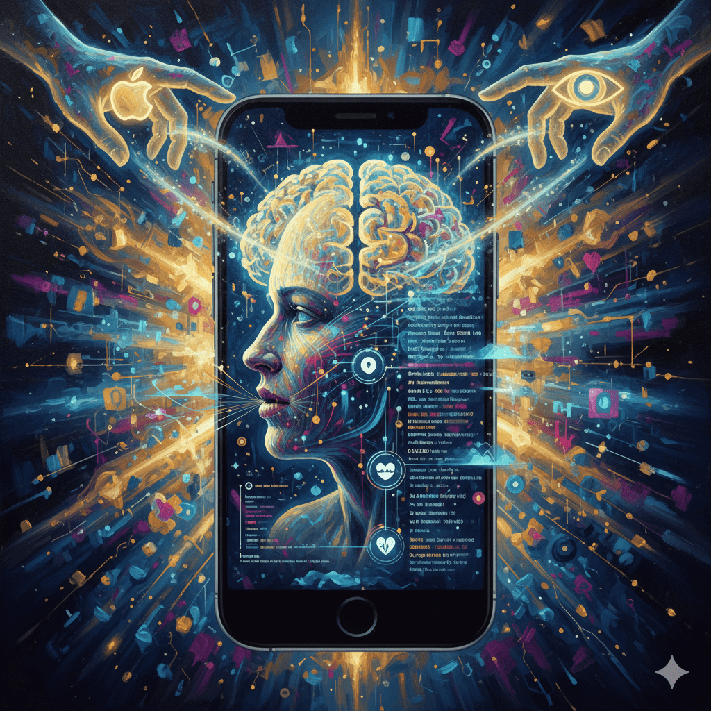 蘋果宣布已收購致力於音頻人工智慧技術的以色列新創公司 Q.ai。知情人士透露，該交易對這家新創公司的估值約為 16 億美元。（圖／AI生成）