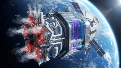 Voyager致力於推動太空數據生成與處理技術的成熟，並希望引領太空數據中心的發展。（圖／AI生成）