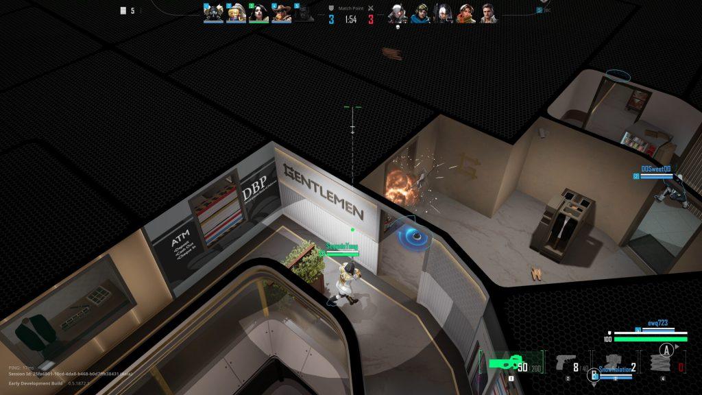 《PUBG: BLINDSPOT》是一款 5 對 5 俯瞰視角戰術射擊遊戲，注重巧妙的站位、緊密的團隊合作和共享視野。（圖／取自Steam）