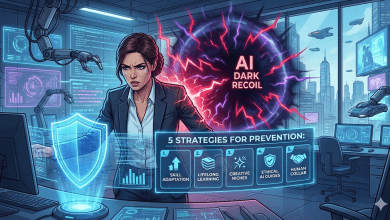 AI能協助員工擺脫繁瑣任務，實際情況卻未必如想像樂觀。（圖／AI生成）