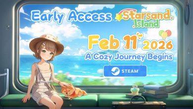 經過漫長的等待， 《星沙島》將於2026年2月11日登陸Steam！（圖／擷取自Starsand Island YT）