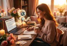 作家靠AI年產200本賺翻 卻引爆讀者抵制潮。（圖／AI生成）