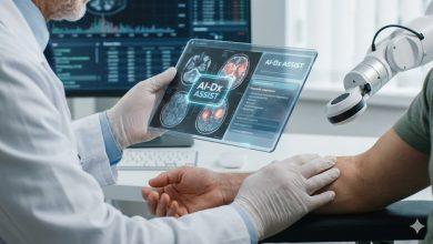 醫生看病示意圖。（圖／AI生成）