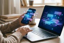 AI下指令。（圖／AI生成）