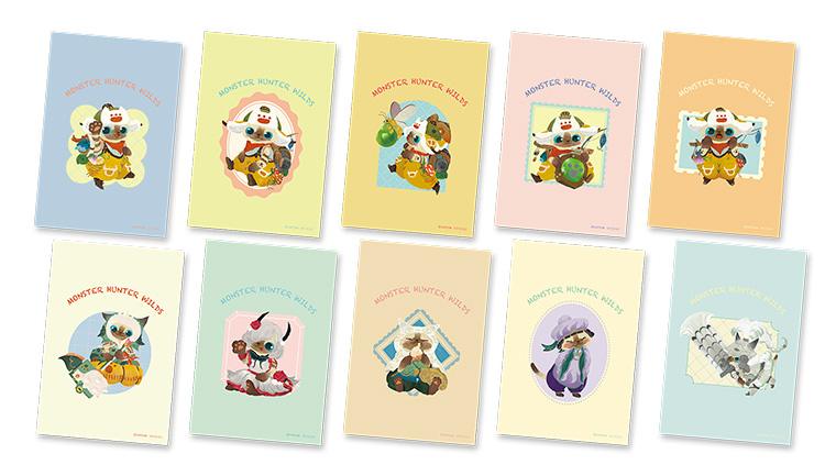 凡購買指定商品的顧客均可獲贈一張明信片（共10種）。（圖／取自卡普空官網）