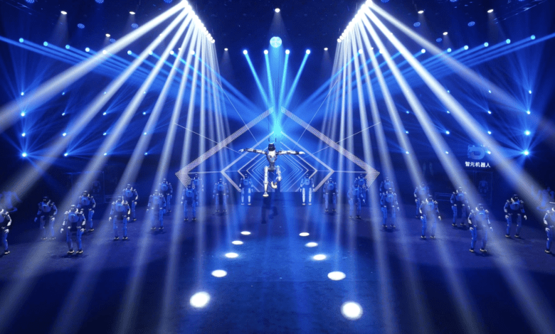 上海新創公司智元機器人（Agibot）於8日舉行了長達近一小時的機器人線上綜藝秀。（圖／截取自Agibot）