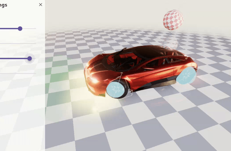 Toyota北美子公司宣布開發一款名為「Flourite」的自研專用遊戲引擎。（圖／截取自Flourite）