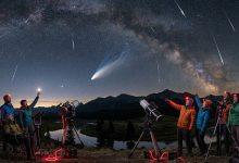 4月，夜空將上演一系列精彩天象，天文迷與一般民眾都能抬頭欣賞宇宙奇觀。（圖／AI生成）