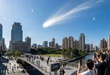 一顆新發現的彗星 C/2026 A1（MAPS） 將於今年四月接近太陽。（圖／AI生成）