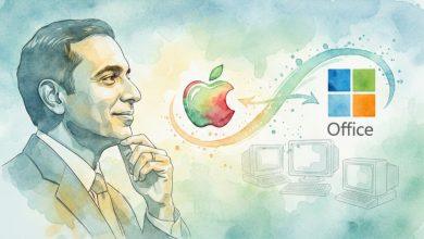 微軟前執行長薩蒂亞·納德拉最近在與摩根士丹利的一次談話中出人意料地坦率，他直言不諱地強調了公司​​對英特爾和蘋果的感激之情。（圖／AI生成）