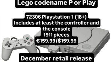 一位曾多次洩露樂高套裝資訊的IG用戶指出，包含1911個零件的PlayStation套裝將於今年12月上市，售價160美元，其中包括「至少手柄和主機」。（圖／擷取自lego_minecraft_goat IG）