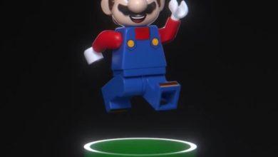 樂高現在終於要給瑪利歐合適的迷你人偶了！馬裡奧的帽子和鬍子等特徵看起來像是模具本身的一部分，而不是可拆卸的或只是塗上去的。（圖／取自@NintendoAmerica X）