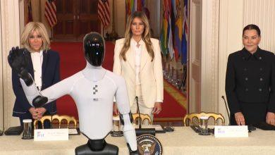 白宮首位AI賓客!Figure 03人形機器人現身 叫陣中國機器人 8 (圖/擷取自美國白宮官方YouTube)